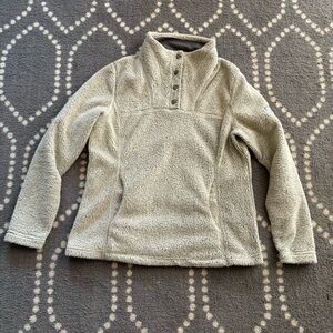 Kuhl - Women’s Oatmeal Shaggy Fleece Pullover - SIZE MEDIUM
